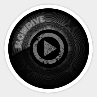 slowdive Sticker